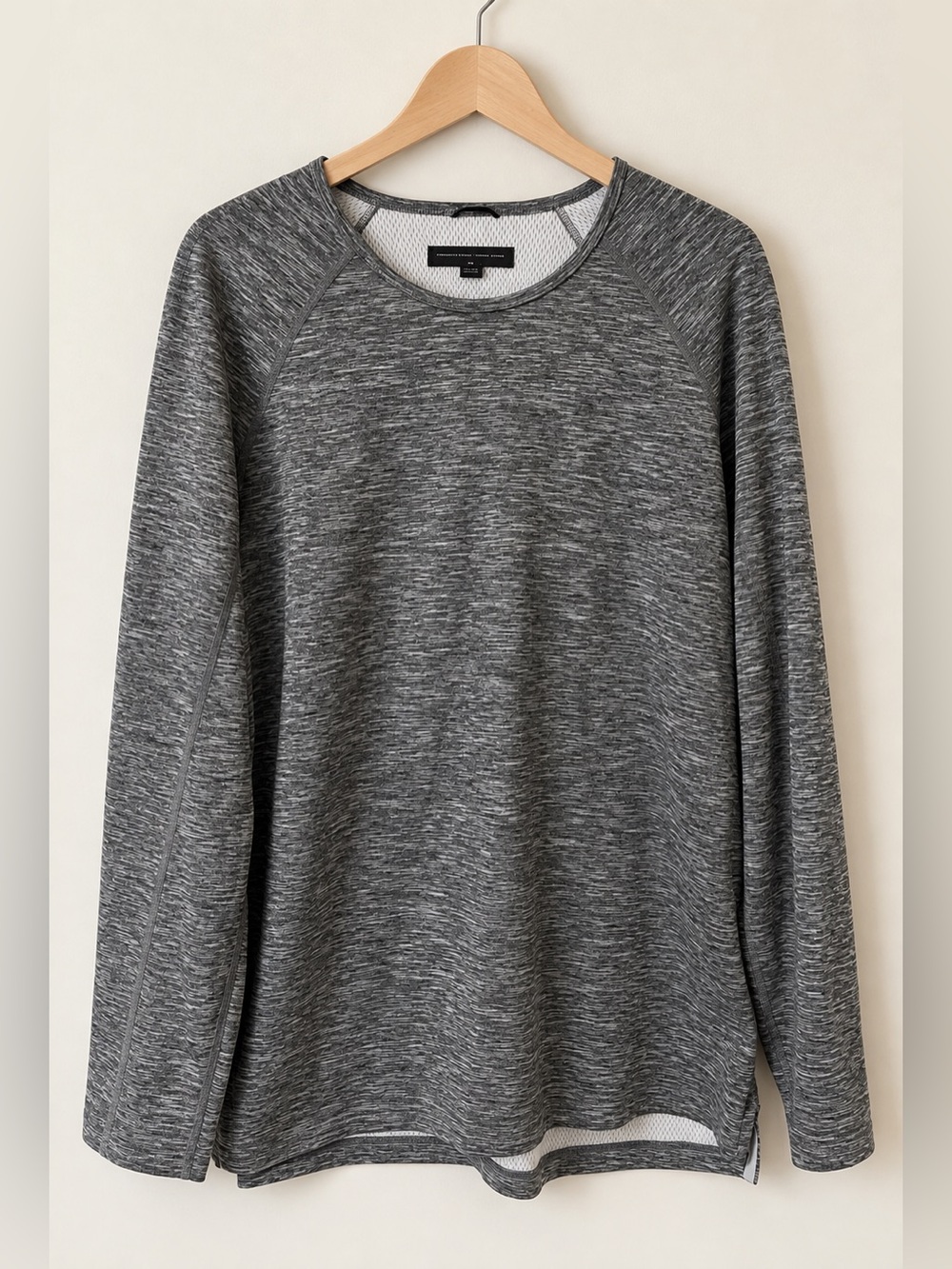 Reigning Champ Grey Long Sleeve Shirt Size Large